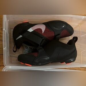Nike Women SuperRep Cycle Biking Shoes black size 8